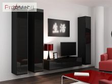 Гостиная 14 Vigo черный матовый/черный глянец Cama