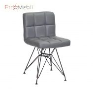 Стілець Flex BK-ML сірий 1001 ЕК Onder Mebli