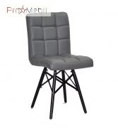 Стул Marcus XXL BK серый 1001 ЭК Onder Mebli