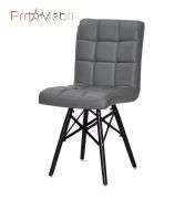 Стул Marcus XXL BK серый 1001 ЭК Onder Mebli