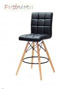 Стул Marcus Bar 65 ЭК черный Onder Mebli