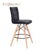 Стул Marcus Bar 65 ЭК черный Onder Mebli