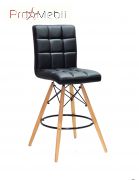 Стул Marcus Bar 65 ЭК черный Onder Mebli