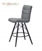Стул Marcus Bar BK 65 ЭК серый 1001 Onder Mebli