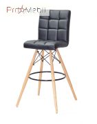 Стілець Marcus Bar 75 ЕК чорний Onder Mebli