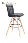 Стілець Marcus Bar 75 ЕК чорний Onder Mebli