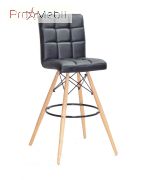 Стілець Marcus Bar 75 ЕК чорний Onder Mebli