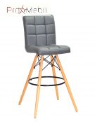 Стілець Marcus Bar 75 ЕК сірий 1001 Onder Mebli