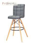 Стілець Marcus Bar 75 ЕК сірий 1001 Onder Mebli
