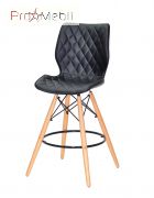 Стул Nolan Bar 65 ЭК черный Onder Mebli