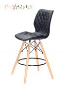Стул Nolan Bar 65 ЭК черный Onder Mebli