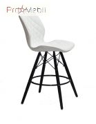 Стілець Nolan Bar BK 65 ЕК білий Onder Mebli