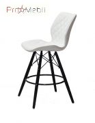 Стілець Nolan Bar BK 65 ЕК білий Onder Mebli