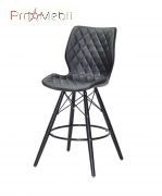 Стул Nolan Bar BK 65 ЭК черный Onder Mebli