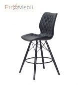Стул Nolan Bar BK 65 ЭК черный Onder Mebli