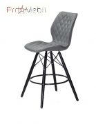 Стул Nolan Bar BK 65 ЭК серый 1001 Onder Mebli