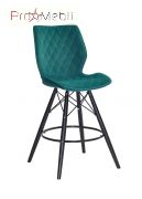 Стул Nolan Б-Т Bar BK 65 ЭК зеленый 1003 Onder Mebli