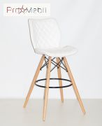 Стул Nolan Bar 75 ЭК белый Onder Mebli