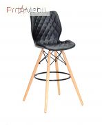 Стул Nolan Bar 75 ЭК черный Onder Mebli