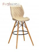 Стул Nolan Б-Т Bar 75 ЭК бежевый B-1005 Onder Mebli