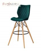 Стул Nolan Б-Т Bar 75 ЭК зеленый B-1003 Onder Mebli