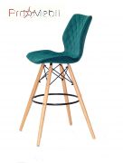 Стул Nolan Б-Т Bar 75 ЭК зеленый B-1003 Onder Mebli