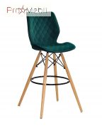 Стул Nolan Б-Т Bar 75 ЭК зеленый B-1003 Onder Mebli