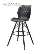 Стул Nolan Bar BK 75 ЭК черный Onder Mebli