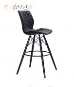 Стул Nolan Bar BK 75 ЭК черный Onder Mebli