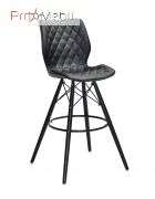 Стул Nolan Bar BK 75 ЭК черный Onder Mebli