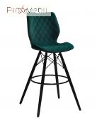 Стул Nolan Б-Т Bar BK 75 ЭК зеленый B-1003 Onder Mebli