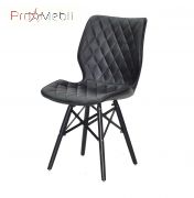 Стул Nolan XXL BK черный ЭК Onder Mebli