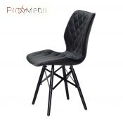 Стул Nolan XXL BK черный ЭК Onder Mebli