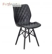 Стул Nolan XXL BK черный ЭК Onder Mebli