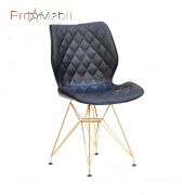 Стул Nolan GD-ML черный ЭК Onder Mebli