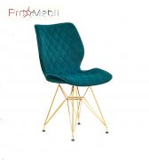 Стілець Nolan Б-Т GD-ML зелений B-1003 ЕК Onder Mebli