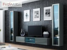Гостиная 20 Vigo серый матовый/серый глянец Cama