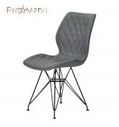 Стілець Nolan BK-ML сірий 1001 ЕК Onder Mebli