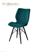 Стілець Nolan Б-Т BK зелений 1003 ЕК Onder Mebli