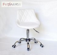 Стілець офісний Foro CH-Office ЕкоШкіра білий Onder Mebli