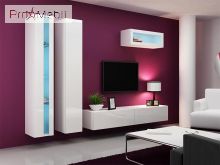 Гостиная 2 New Vigo белый матовый/белый глянец Cama