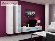 Гостиная 5 New Vigo белый матовый/белый глянец Cama