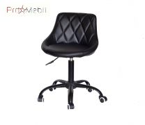 Стілець офісний Foro BK-Office ЕкоШкіра чорний Onder Mebli