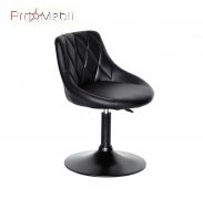 Стул Foro BK-Base ЭК черный Onder Mebli