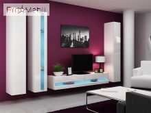 Гостиная 7 New Vigo белый матовый/белый глянец Cama