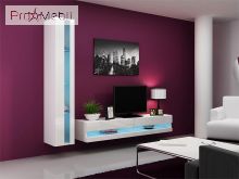 Стенка 8 New Vigo белый матовый/белый глянец Cama