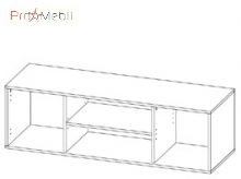 ТВ тумба 2Д Нитро графит Сокме