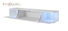 ТВ тумба навісна біла Sky Cama