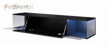 ТВ тумба навісна чорна Sky Cama