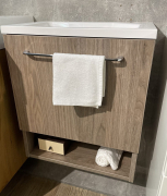 Тумба для ванної з умивальником підвісна Ion 500 Fancy Marble